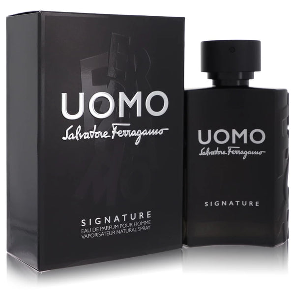 Salvatore Ferragamo Uomo Signature by Salvatore Ferragamo for Men. Eau De Parfum Spray 3.4 oz | Perfumepur.com