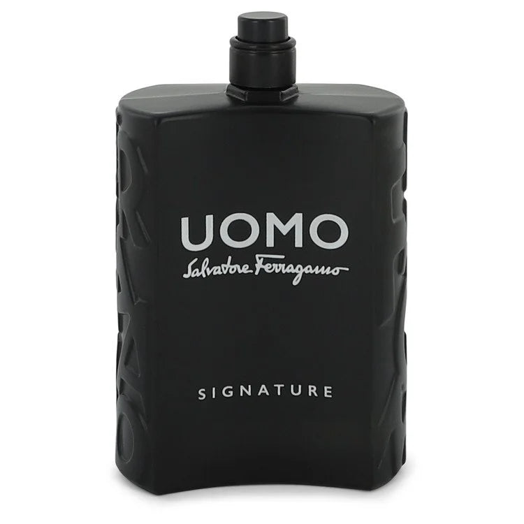 Salvatore Ferragamo Uomo Signature by Salvatore Ferragamo for Men. Eau De Parfum Spray (Tester) 3.4 oz | Perfumepur.com