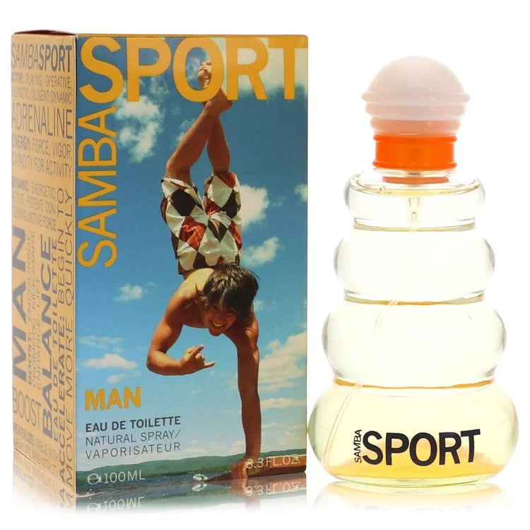 Samba Sport by Perfumers Workshop for Men. Eau De Toilette Spray 3.3 oz | Perfumepur.com