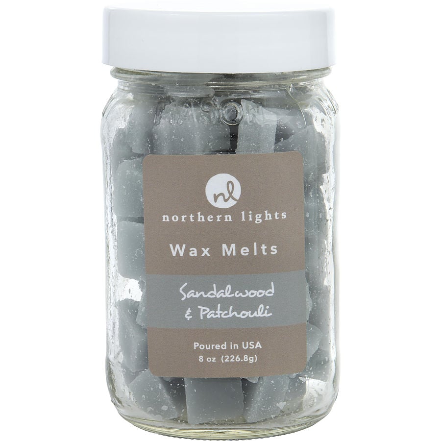 Sandalwood & Patchouli By Northern Lights for Unisex. Simmering Fragrance Chips - 8 oz Jar Containing 100 Melts | Perfumepur.com