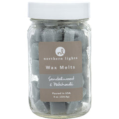 Sandalwood & Patchouli By Northern Lights for Unisex. Simmering Fragrance Chips - 8 oz Jar Containing 100 Melts | Perfumepur.com