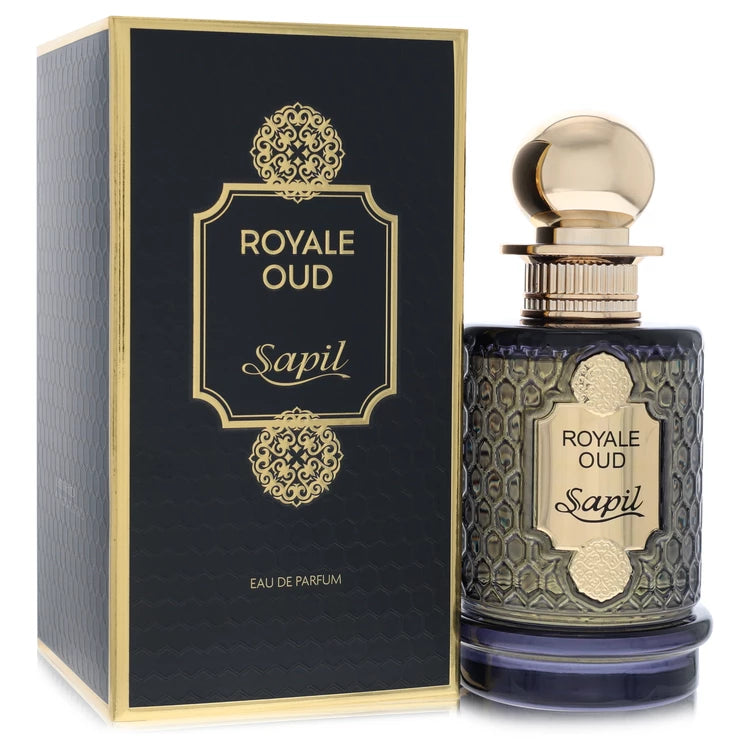 Sapil Royale Oud by Sapil for Unisex. Eau De Parfum Spray (Unisex Unboxed) 3.4 oz | Perfumepur.com