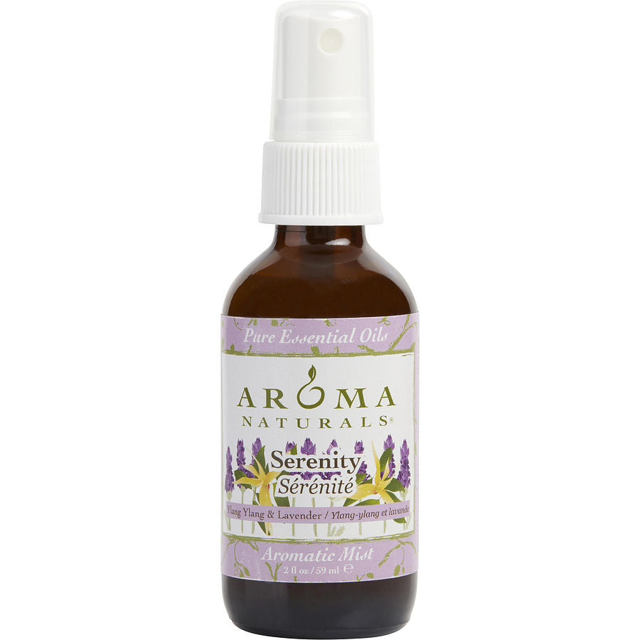 Serenity Aromatherapy By Serenity Aromatherapy for Unisex. Aromatic Mist Spray 2 oz. Combines The Essential Oils Of Lavender And Ylang Ylang To Enhance Inner Balance And Well-Being. | Perfumepur.com