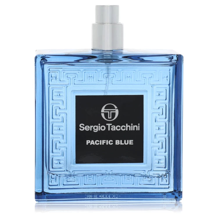 Sergio Tacchini Pacific Blue by Sergio Tacchini for Men. Eau De Toilette Spray (Tester) 3.4 oz | Perfumepur.com