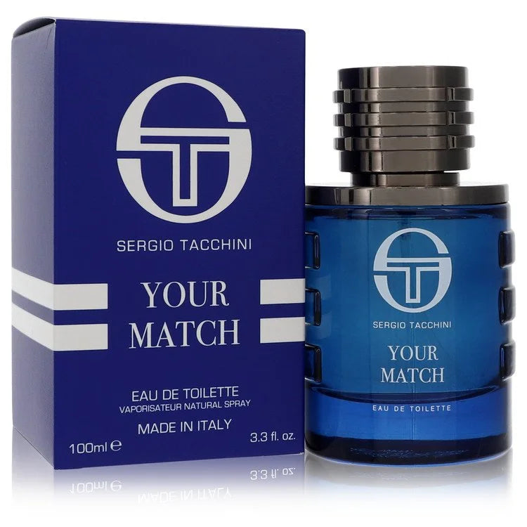 Sergio Tacchini Your Match by Sergio Tacchini for Men. Eau De Toilette Spray 3.3 oz | Perfumepur.com