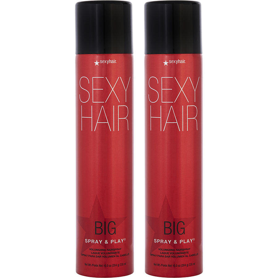 Sexy Hair By Sexy Hair Concepts for Unisex. Big Sexy Hair Spray And Play Volumizing Hair Spray 10 oz (2 Pack) | Perfumepur.com