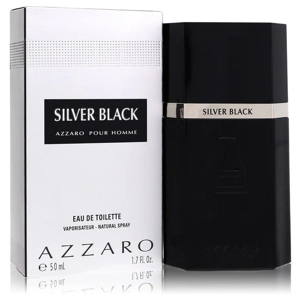 Silver Black by Azzaro for Men. Eau De Toilette Spray 1.7 oz | Perfumepur.com