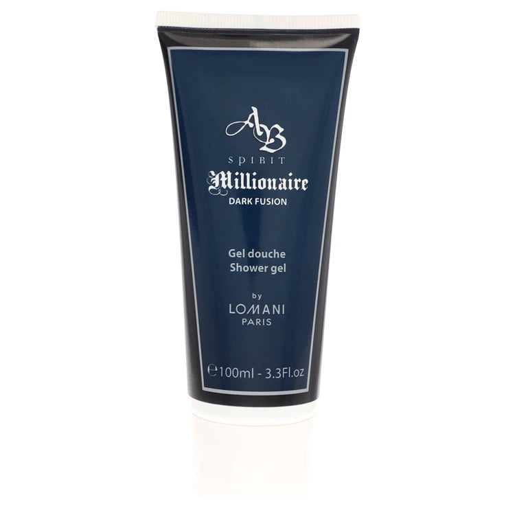 Spirit Millionaire Dark Fusion by Lomani for Men. Shower Gel 3.3 oz | Perfumepur.com