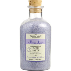 Stress Less By Aromafloria for Unisex. Ocean Mineral Bath Salts 23 oz Blend Of Lavender, Chamomile, And Sage | Perfumepur.com
