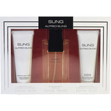 Sung By Alfred Sung for Women. Gift Set (Eau De Toilette Spray 3.4 oz + Body Lotion 2.5 oz + Shower Gel 2.5 oz) | Perfumepur.com