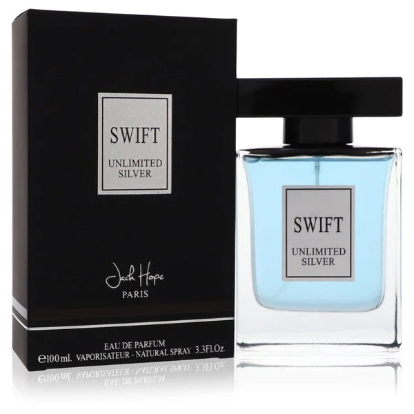 Swift Unlimited Silver by Jack Hope for Men. Eau De Parfum Spray 3.3 oz | Perfumepur.com