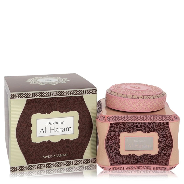 Swiss Arabian Bakhoor Dukhoon Al Haram by Swiss Arabian for Men. Bakhoor Incense (Unisex) 125 grams | Perfumepur.com
