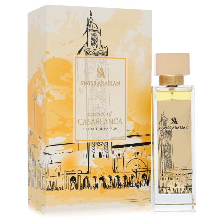 Swiss Arabian Essence Of Casablanca by Swiss Arabian for Unisex. Extrait De Parfum Spray (Unisex) 3.4 oz | Perfumepur.com