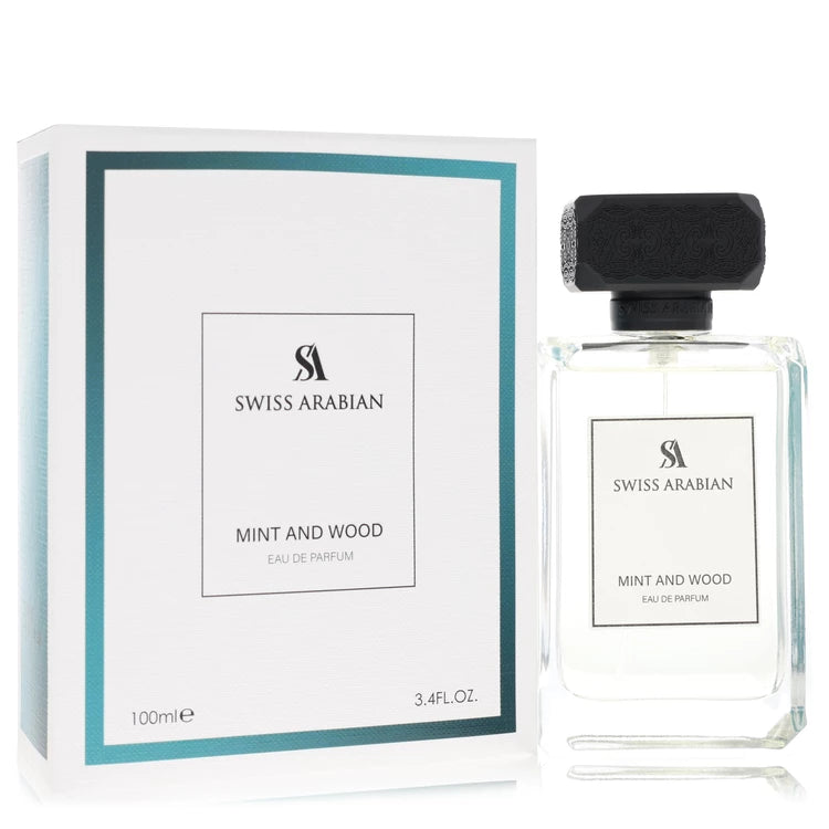 Swiss Arabian Mint And Wood by Swiss Arabian for Men. Eau De Parfum Spray 3.4 oz | Perfumepur.com
