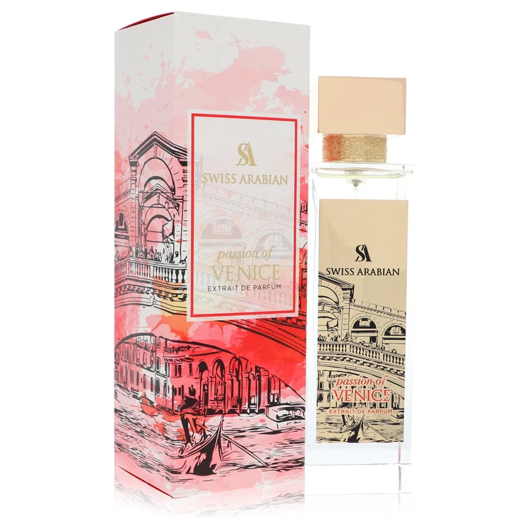 Swiss Arabian Passion Of Venice by Swiss Arabian for Women. Extrait De Parfum Spray (Unixex) 3.4 oz | Perfumepur.com