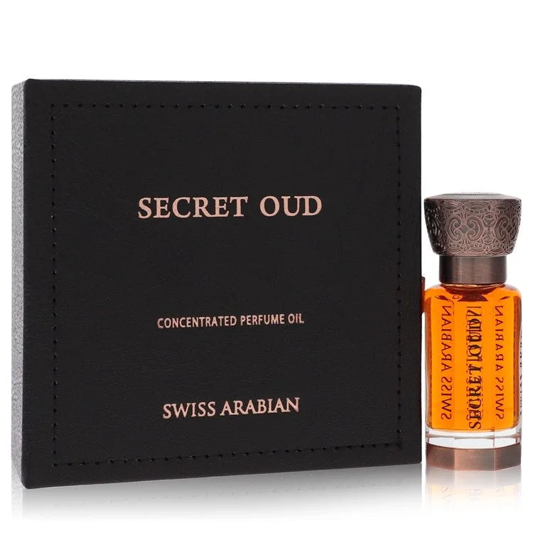 Swiss Arabian Secret Oud by Swiss Arabian for Men. Concentrated Perfume Oil (Unisex) .4 oz | Perfumepur.com