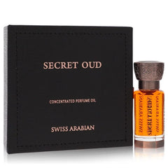 Swiss Arabian Secret Oud by Swiss Arabian for Men. Concentrated Perfume Oil (Unisex) .4 oz | Perfumepur.com