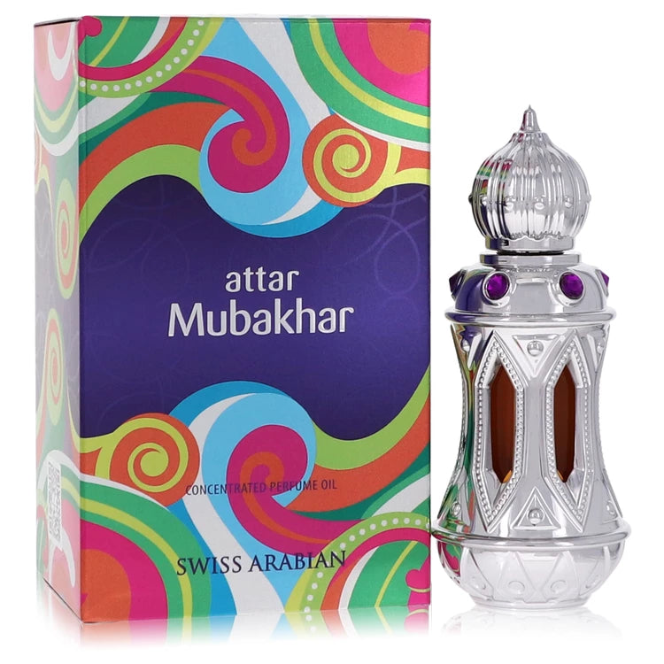 Swiss Arabian Swiss Arabian Attar Mubakhar by Swiss Arabian Concentrated Perfume Oil for men 0.67 oz (20ml)
