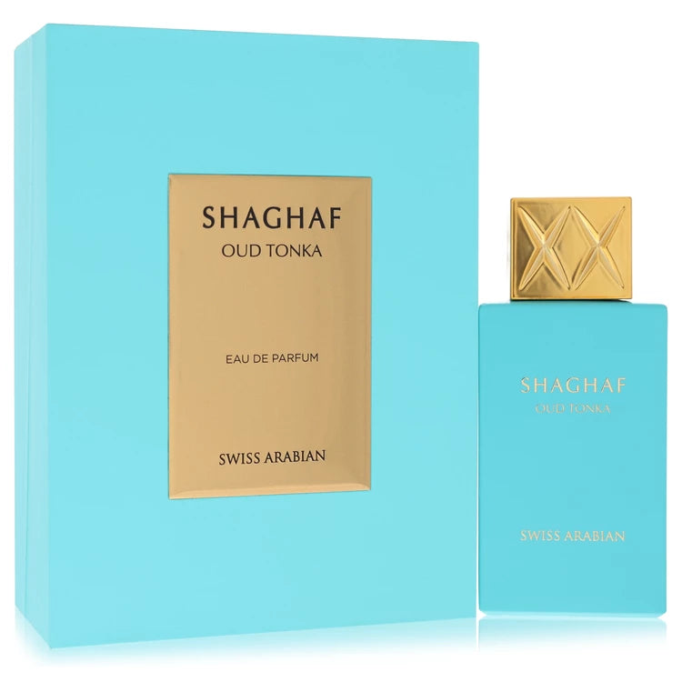 Swiss Arabian Swiss Arabian Shaghaf Oud Tonka by Swiss Arabian Eau de Parfum Spray (Unisex) for women 2.5 oz (75ml)