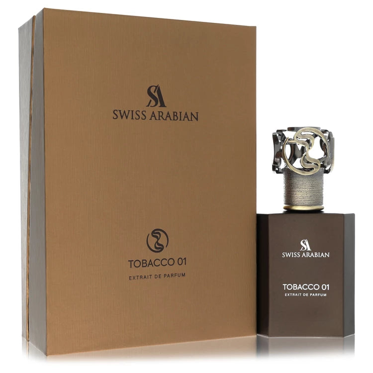 Swiss Arabian Swiss Arabian Tobacco 01 by Swiss Arabian Extrait De Parfum Spray (Unisex) for men 1.7 oz (50ml)