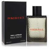 Ted Lapidus Poker Face by Ted Lapidus for Men. Eau De Toilette Spray 3.4 oz | Perfumepur.com