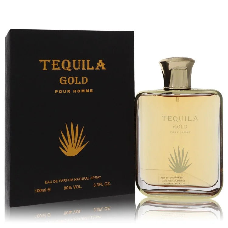Tequila Pour Homme Gold by Tequila Perfumes for Men. Eau De Parfum Spray 3.3 oz | Perfumepur.com