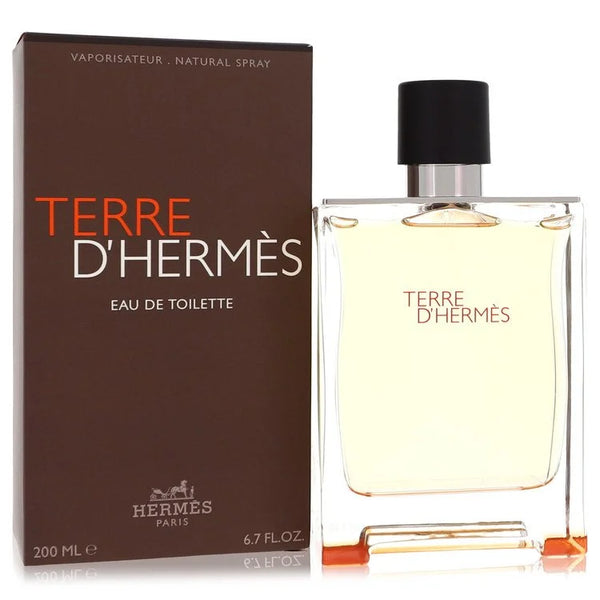 Terre D'Hermes by Hermes for Men. Eau De Toilette Spray 6.7 oz | Perfumepur.com