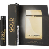 The One Gold By Dolce & Gabbana for Men. Eau De Parfum Intense Spray 0.02 oz Vial Mini | Perfumepur.com