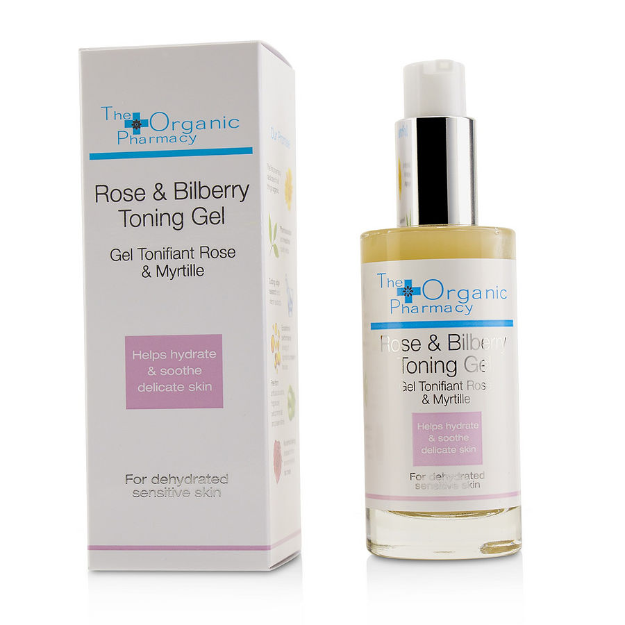 The Organic Pharmacy By The Organic Pharmacy for Women. Rose & Bilberry Toning Gel - For Dehydrated Sensitive Skin (50ml/1.7oz) | Perfumepur.com