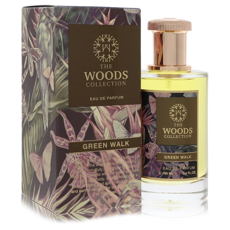 The Woods Collection Green Walk by The Woods Collection for Unisex. Eau De Parfum Spray (Unisex) 3.4 oz | Perfumepur.com