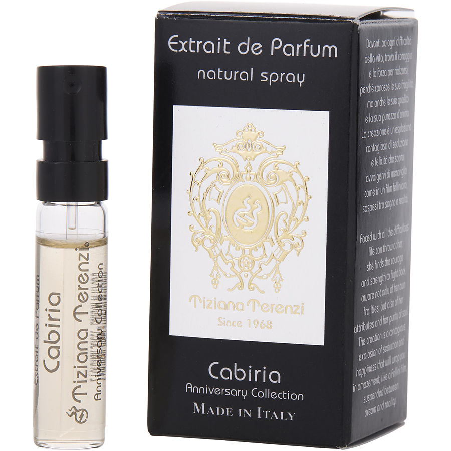 Tiziana Terenzi Cabiria By Tiziana Terenzi for Unisex. Extrait De Parfum Spray Vial | Perfumepur.com