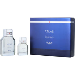 Tumi Atlas By Tumi for Men. Gift Set (Eau De Parfum Spray 3.4 oz + Eau De Parfum Spray 1 oz) | Perfumepur.com