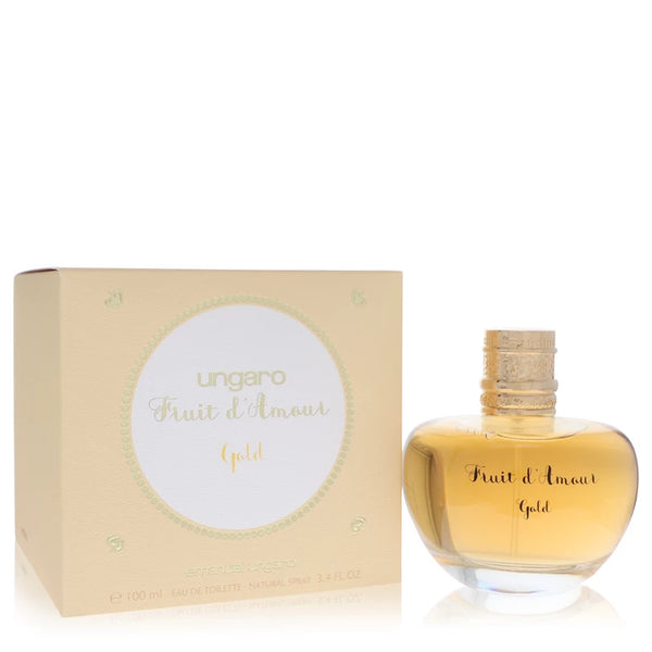 Ungaro Fruit D'Amour Gold by Ungaro for Women. Eau De Toilette Spray 3.4 oz | Perfumepur.com