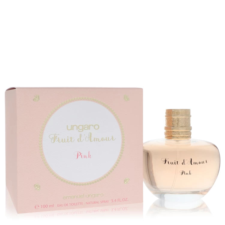 Ungaro Fruit D'amour Pink by Ungaro for Women. Eau De Toilette Spray 3.4 oz | Perfumepur.com