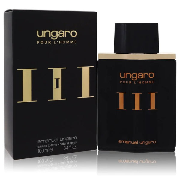 Ungaro Iii by Ungaro for Men. Eau De Toilette Spray (New Packaging) 3.4 oz | Perfumepur.com
