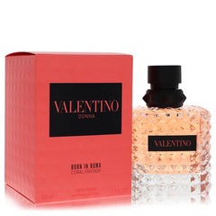 Valentino Donna Born In Roma Coral Fantasy by Valentino for Women. Eau De Parfum Spray (Unboxed) 3.4 oz | Perfumepur.com
