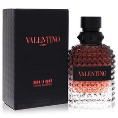 Valentino Uomo Born In Roma Coral Fantasy by Valentino for Men. Eau De Toilette Spray 3.4 oz | Perfumepur.com