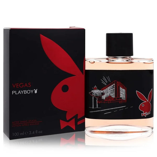 Vegas Playboy by Playboy for Men. After Shave Splash 3.4 oz | Perfumepur.com