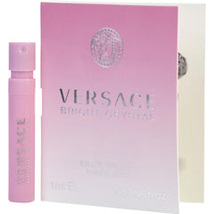 Versace Bright Crystal By Gianni Versace for Women. Eau De Toilette Spray Vial On Card | Perfumepur.com