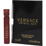 Versace Crystal Noir By Gianni Versace for Women. Eau De Toilette Spray Vial On Card | Perfumepur.com
