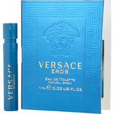 Versace Eros By Gianni Versace for Men. Eau De Toilette Spray Vial On Card | Perfumepur.com
