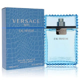 Versace Man by Versace for Men. Eau Fraiche Eau De Toilette Spray (Blue) 3.4 oz | Perfumepur.com