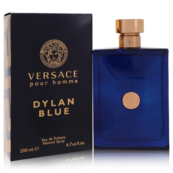 Versace Pour Homme Dylan Blue by Versace for Men. Eau De Toilette Spray 6.7 oz | Perfumepur.com