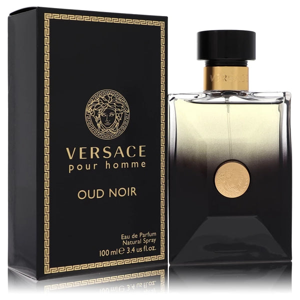 Versace Pour Homme Oud Noir by Versace for Men. Eau De Parfum Spray 3.4 oz | Perfumepur.com