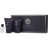 Versace Signature By Gianni Versace for Men. Gift Set (Eau De Toilette 0.17 oz Mini + Aftershave Balm 0.8 oz + Hair And Body Shampoo 0.8 oz) | Perfumepur.com