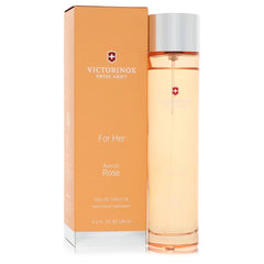 Victorinox Swiss Army for Her Apricot Rose by Victorinox Eau de Toilette Spray for women 3.4 oz (100ml)