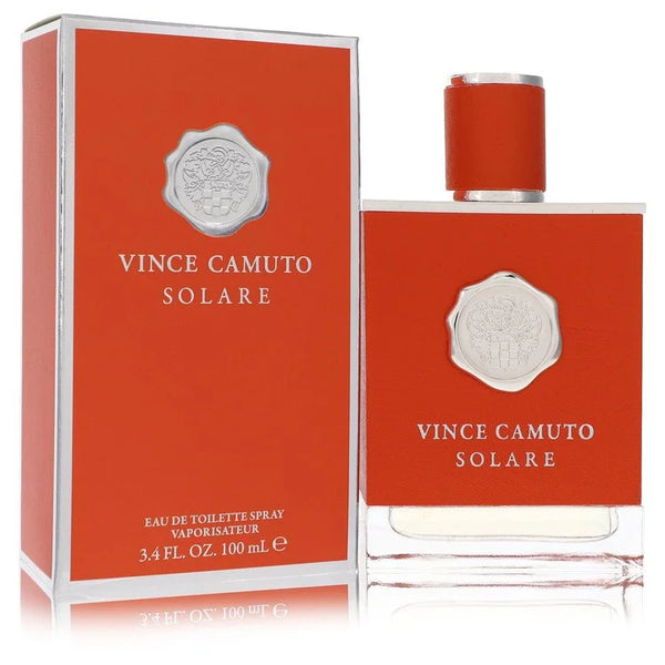 Vince Camuto Solare by Vince Camuto for Men. Eau De Toilette Spray 3.4 oz | Perfumepur.com