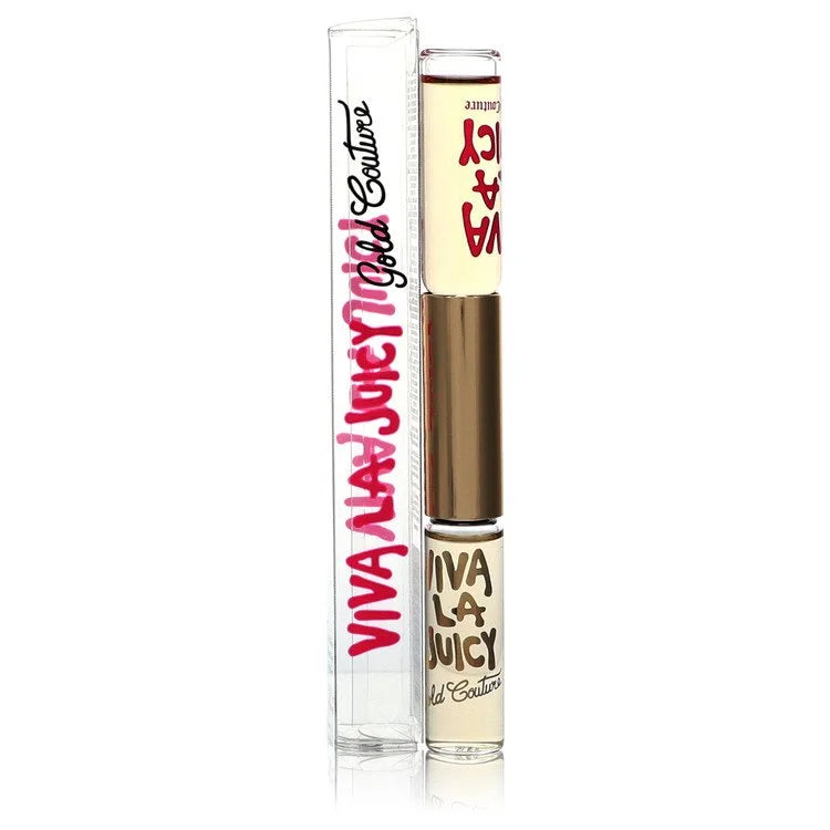 Viva La Juicy by Juicy Couture for Women. Duo Roller Ball Viva La Juicy + Viva La Juicy Gold Couture .33 oz | Perfumepur.com