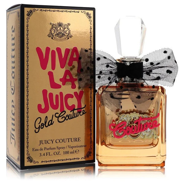 Viva La Juicy Gold Couture by Juicy Couture for Women. Eau De Parfum Spray 3.4 oz | Perfumepur.com
