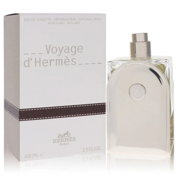 Voyage D'Hermes by Hermes for Unisex. Eau De Toilette Spray Refillable (Unisex) 3.3 oz | Perfumepur.com